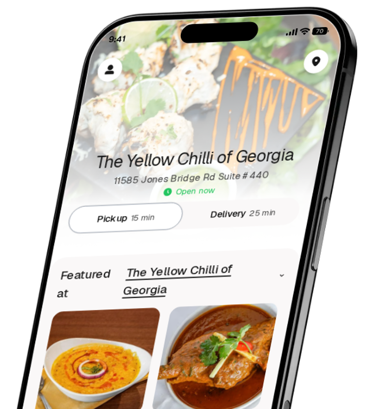 The Yellow Chilli of Georgia app preview