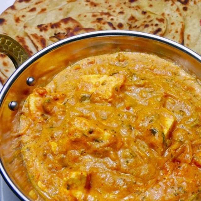 Adraki Dhaniya Paneer.