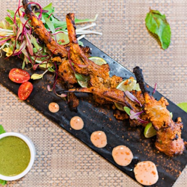 Tandoori Lamb Chops.