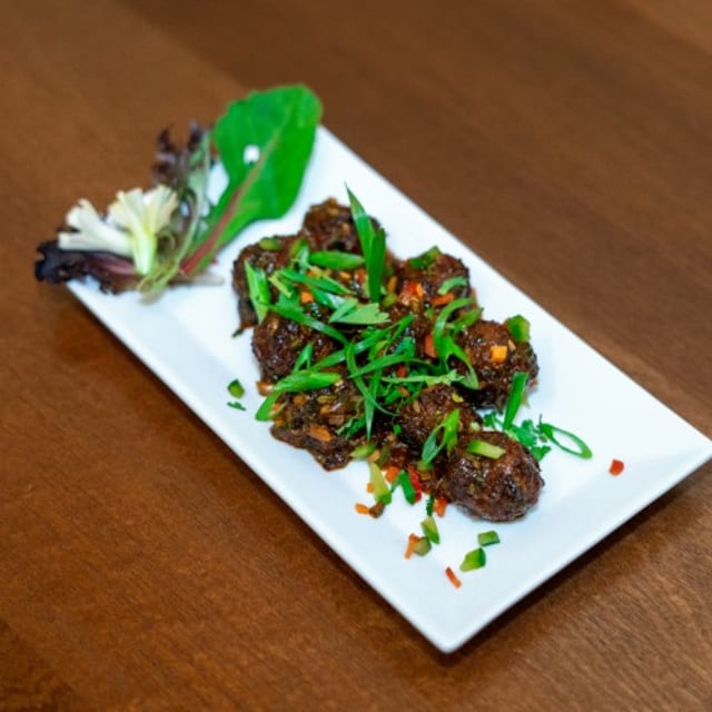 Veg Manchurian.