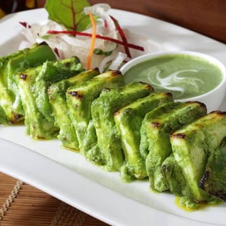 Pesto Paneer Tikka