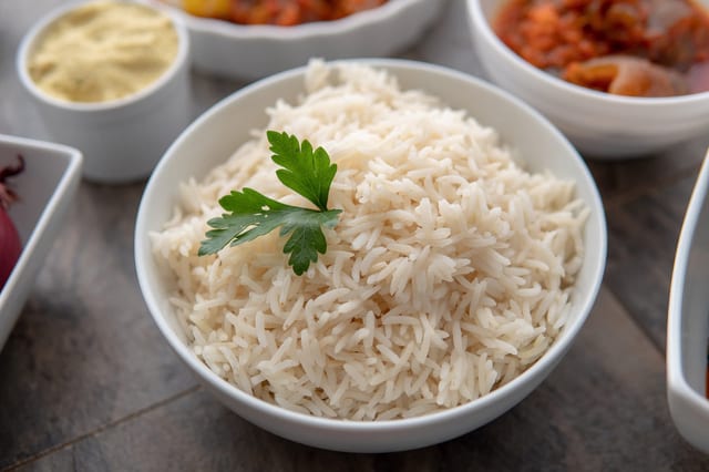 Plain Rice.