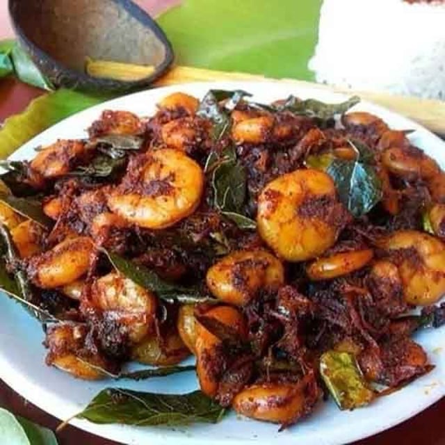 Prawn Pepper Fry.